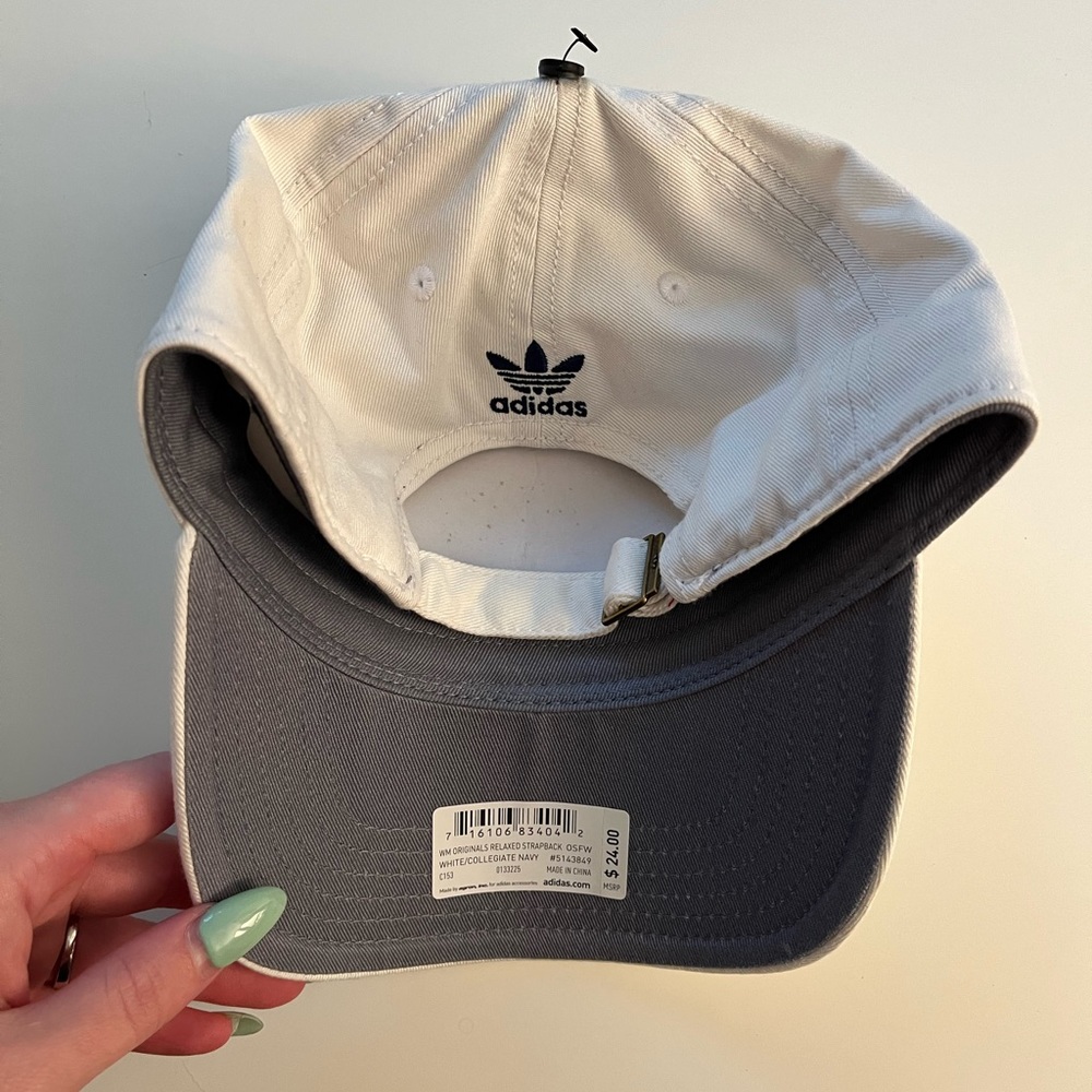 3 for $35 | Adidas Hat | White Baseball Hat | Strapback Hat - Picture 4 of 7